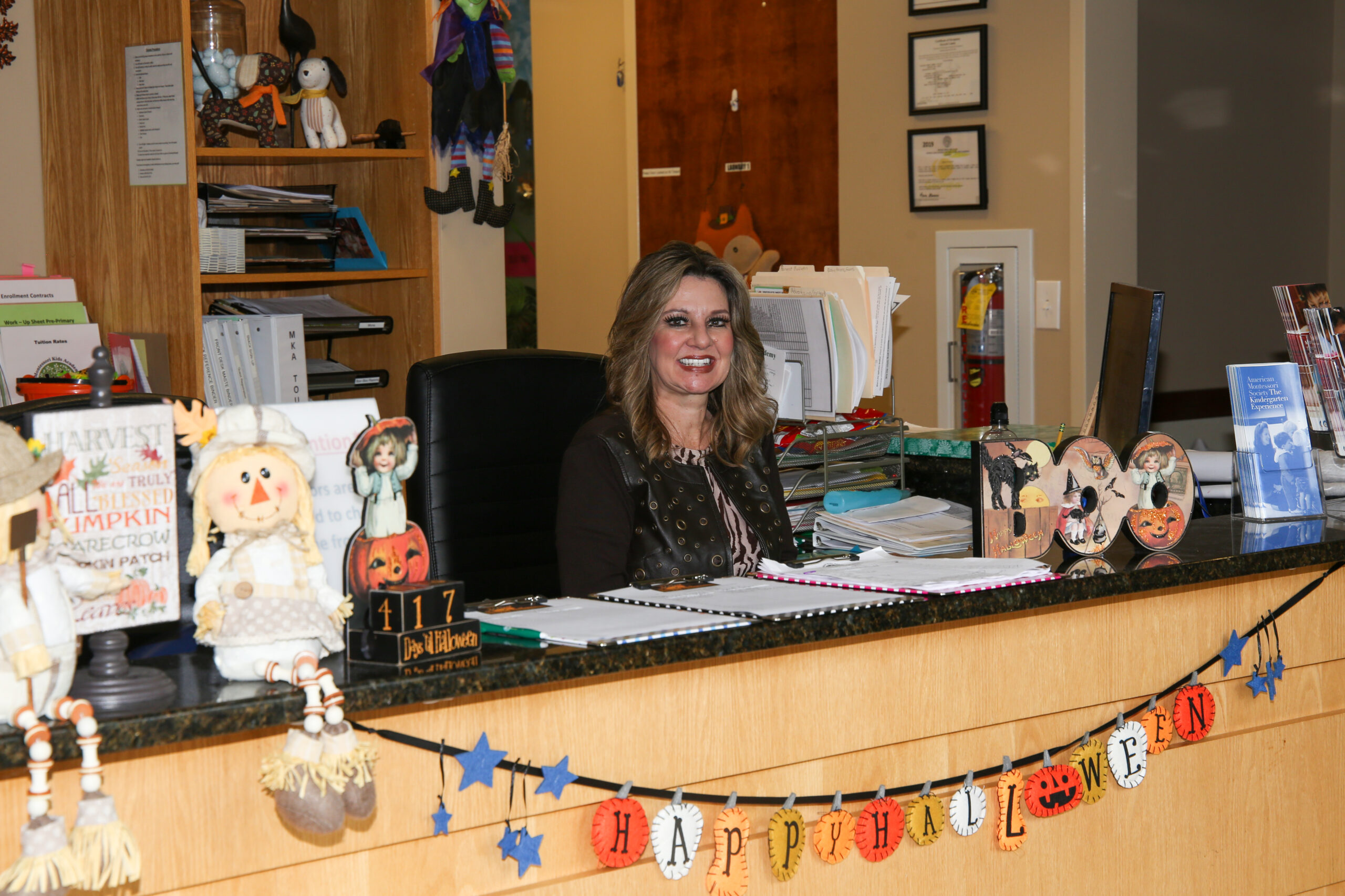 Montessori front desk