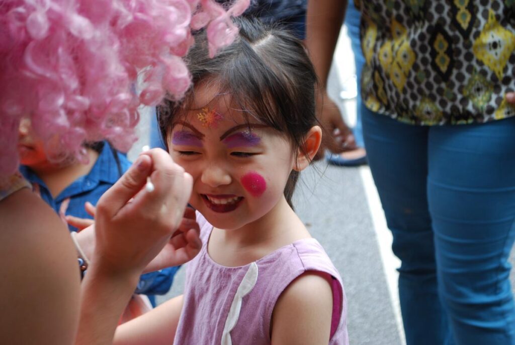 face painting fun