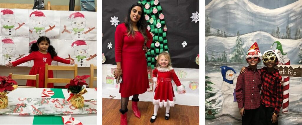 Holiday party celebration